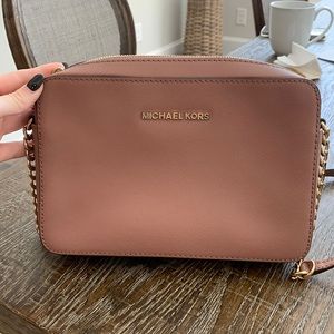 Michael Kors Mauve Crossbody Bag - Authentic